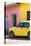Cuba Fuerte Collection - Yellow Car in Trinidad II-Philippe Hugonnard-Stretched Canvas