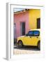 Cuba Fuerte Collection - Yellow Car in Trinidad II-Philippe Hugonnard-Framed Photographic Print