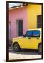 Cuba Fuerte Collection - Yellow Car in Trinidad II-Philippe Hugonnard-Framed Photographic Print