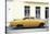 Cuba Fuerte Collection - Yellow Car-Philippe Hugonnard-Stretched Canvas