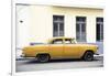 Cuba Fuerte Collection - Yellow Car-Philippe Hugonnard-Framed Photographic Print