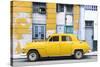 Cuba Fuerte Collection - Yellow Classic American Car-Philippe Hugonnard-Stretched Canvas