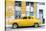 Cuba Fuerte Collection - Yellow Classic American Car-Philippe Hugonnard-Stretched Canvas