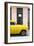 Cuba Fuerte Collection - Yellow Classic Car-Philippe Hugonnard-Framed Photographic Print