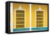 Cuba Fuerte Collection - Yellow Facade-Philippe Hugonnard-Framed Stretched Canvas