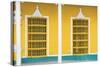 Cuba Fuerte Collection - Yellow Facade-Philippe Hugonnard-Stretched Canvas