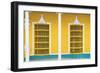 Cuba Fuerte Collection - Yellow Facade-Philippe Hugonnard-Framed Photographic Print