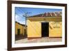 Cuba Fuerte Collection - Yellow Facades in Trinidad III-Philippe Hugonnard-Framed Photographic Print