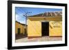 Cuba Fuerte Collection - Yellow Facades in Trinidad III-Philippe Hugonnard-Framed Photographic Print