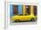 Cuba Fuerte Collection - Yellow Taxi of Havana-Philippe Hugonnard-Framed Photographic Print