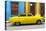 Cuba Fuerte Collection - Yellow Taxi of Havana-Philippe Hugonnard-Stretched Canvas