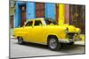 Cuba Fuerte Collection - Yellow Taxi of Havana-Philippe Hugonnard-Mounted Photographic Print
