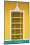 Cuba Fuerte Collection - Yellow Window-Philippe Hugonnard-Mounted Photographic Print