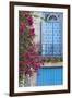 Cuba, Havana. Bougainvillea blooms in Old Town.-Brenda Tharp-Framed Premium Photographic Print