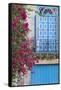 Cuba, Havana. Bougainvillea blooms in Old Town.-Brenda Tharp-Framed Stretched Canvas