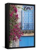 Cuba, Havana. Bougainvillea blooms in Old Town.-Brenda Tharp-Framed Stretched Canvas