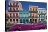 Cuba, Havana. City scenic.-Jaynes Gallery-Stretched Canvas