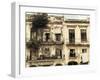 Cuba, Havana, Havana Vieja, Building Detail, Plaza Del Cristo-Walter Bibikow-Framed Photographic Print