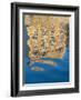 Cuba, Havana, Havana Vieja, UNESCO World Heritage Site, reflection of building in harbor-Merrill Images-Framed Photographic Print