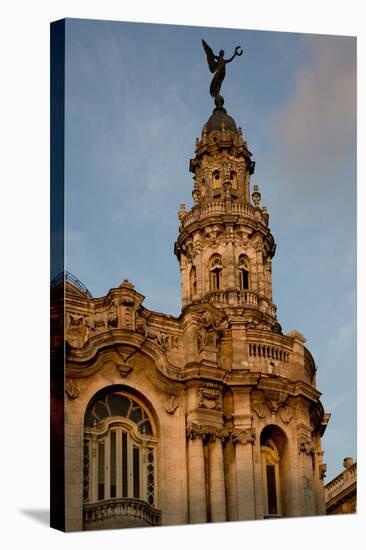 Cuba, Havana, Historic Building-Merrill Images-Stretched Canvas