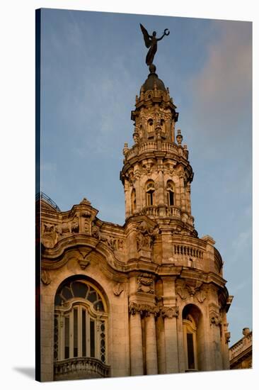 Cuba, Havana, Historic Building-Merrill Images-Stretched Canvas