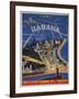 Cuba, Havana, Instituto Cubano Del Turismo, Travel Poster-null-Framed Giclee Print