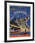 Cuba, Havana, Instituto Cubano Del Turismo, Travel Poster-null-Framed Giclee Print