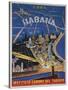 Cuba, Havana, Instituto Cubano Del Turismo, Travel Poster-null-Stretched Canvas