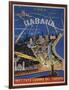 Cuba, Havana, Instituto Cubano Del Turismo, Travel Poster-null-Framed Giclee Print