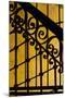 Cuba, Havana, Railing and Ironwork in Apartment-Merrill Images-Mounted Photographic Print