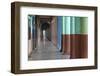 Cuba, Havana. Repeating Columns of an Arcade Along the Paseo Del Prado-Brenda Tharp-Framed Photographic Print