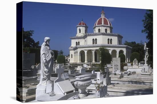 Cuba, Havana, Vedado District, Colon Cemetery-null-Stretched Canvas