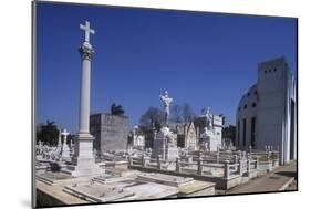 Cuba, Havana, Vedado District, Colon Cemetery-null-Mounted Giclee Print