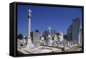 Cuba, Havana, Vedado District, Colon Cemetery-null-Framed Stretched Canvas