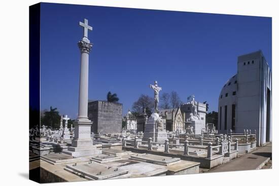 Cuba, Havana, Vedado District, Colon Cemetery-null-Stretched Canvas
