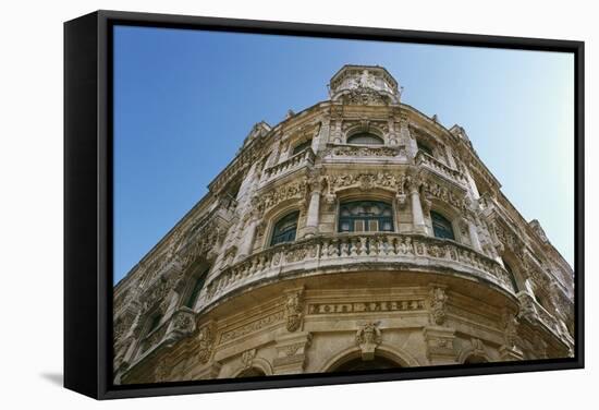 Cuba, Havanna, Old Town, Hotel Raquel, Central America, City, Capital, Tourism, Architecture, 1982-Philochrome-Framed Stretched Canvas