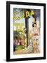 Cuba, Holiday Isle of the Tropics-null-Framed Art Print