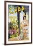 Cuba, Holiday Isle of the Tropics-null-Framed Art Print