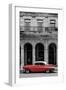 Cuba, La Habana Vieja (Old Havana), classic 1950's American Car-Alan Copson-Framed Photographic Print