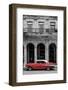 Cuba, La Habana Vieja (Old Havana), classic 1950's American Car-Alan Copson-Framed Photographic Print