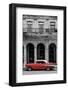 Cuba, La Habana Vieja (Old Havana), classic 1950's American Car-Alan Copson-Framed Photographic Print