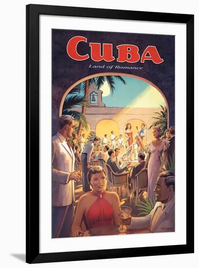 Cuba, Land of Romance-Kerne Erickson-Framed Art Print