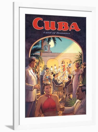 Cuba, Land of Romance-Kerne Erickson-Framed Art Print