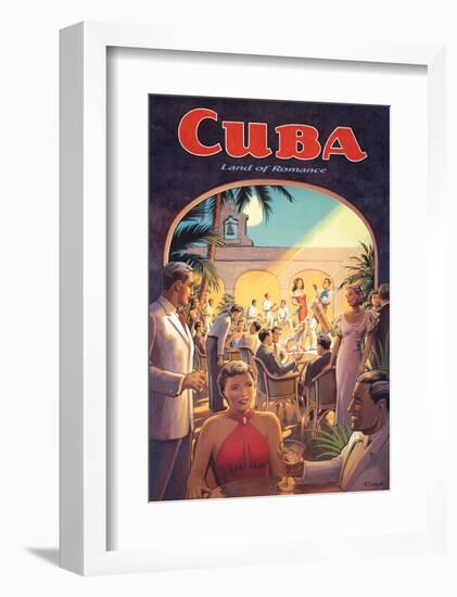 Cuba, Land of Romance-Kerne Erickson-Framed Art Print