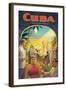 Cuba, Land of Romance-Kerne Erickson-Framed Art Print