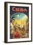 Cuba, Land of Romance-Kerne Erickson-Framed Art Print