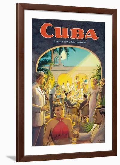 Cuba, Land of Romance-Kerne Erickson-Framed Art Print