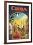 Cuba, Land of Romance-Kerne Erickson-Framed Art Print