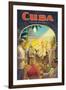 Cuba, Land of Romance-Kerne Erickson-Framed Art Print