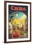 Cuba, Land of Romance-Kerne Erickson-Framed Art Print